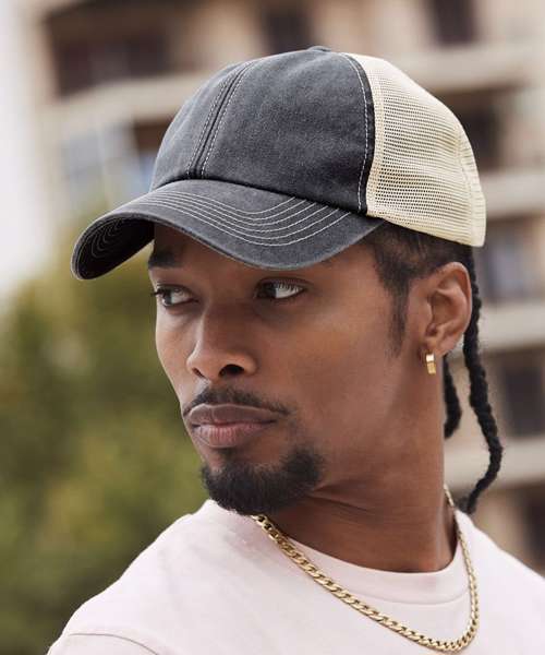 6-panel vintage trucker