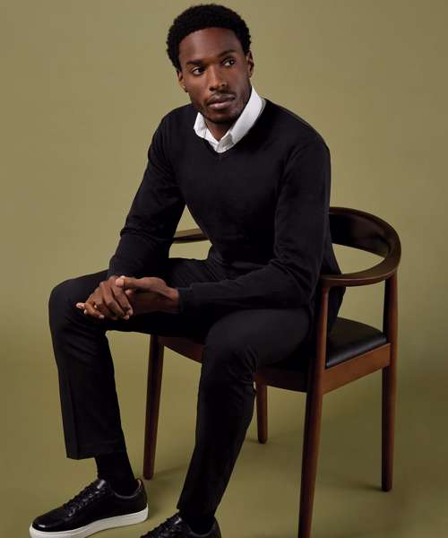 Arundel v-neck sweater long sleeve (classic fit)