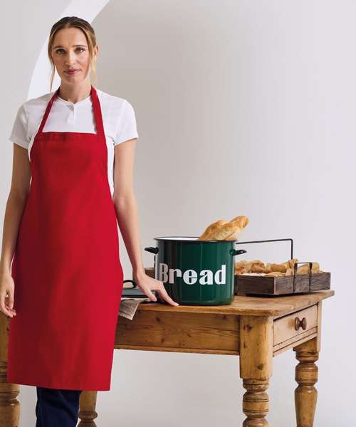 100% Organic Cotton Bib Apron