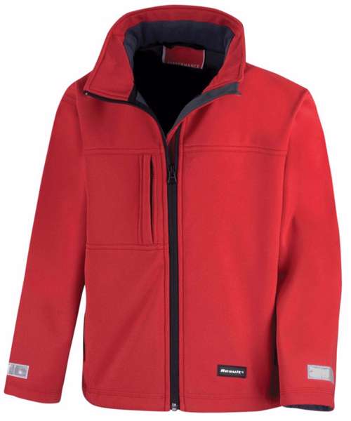 Junior classic softshell 3-layer jacket