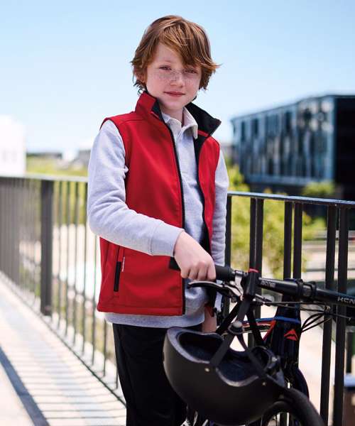 Junior Ablaze softshell bodywarmer